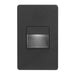 Black Rectangle Indoor/Out 3W Wall L