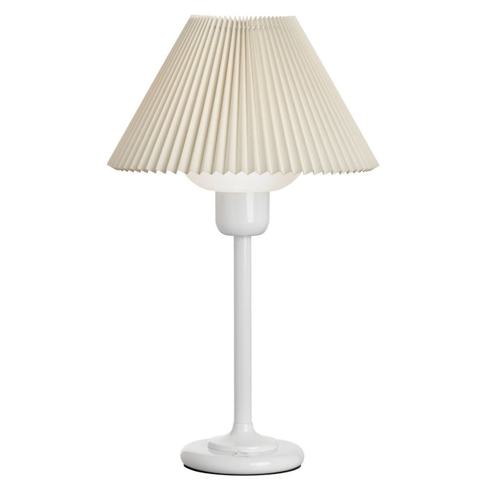 Table Lamp W/200W Bulb - White