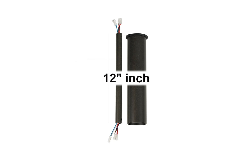 12IN Minimalist Downrod-Bronze