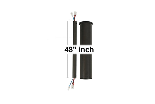 48IN Minimalist Downrod-Bronze