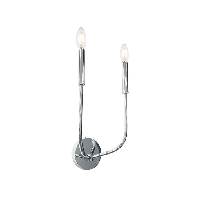 2LT Incandescent Wall Sconce, PC