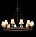 LYON 12LT CHANDELIER LARGE