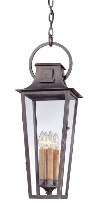 PARISIAN SQUARE 4LT HANGING LANTERN LARGE