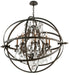 BYRON 8LT CHANDELIER EXTRA LARGE