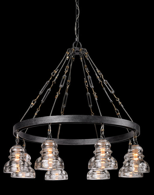 MENLO PARK 8LT CHANDELIER MEDIUM