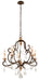 BORDEAUX 5LT CHANDELIER SMALL