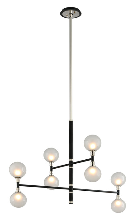 ANDROMEDA 8LT CHANDELIER 2 TIER