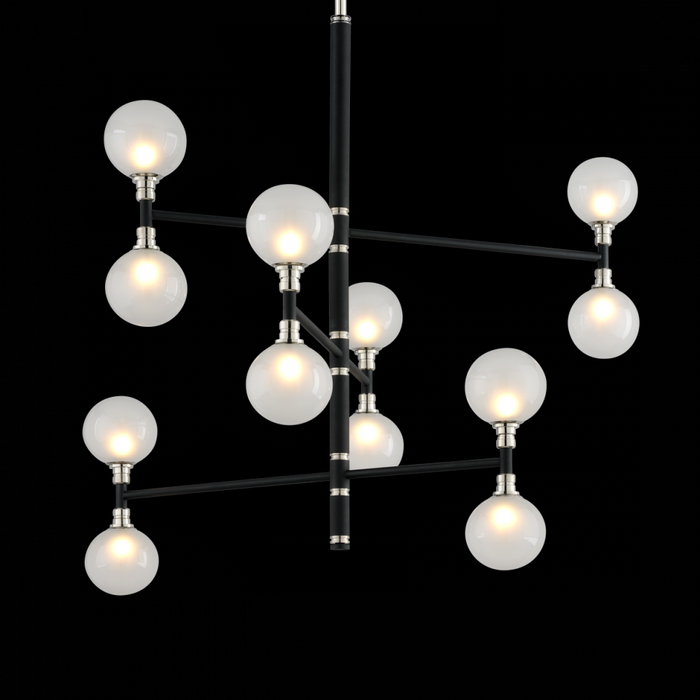 ANDROMEDA 12LT CHANDELIER 3 TIER MEDIUM