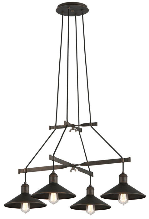 MCCOY 4LT CHANDELIER MEDIUM