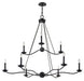 SAWYER 9LT CHANDELIER