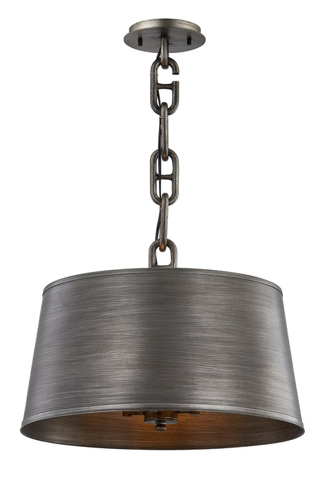 ADMIRALS ROW 4LT PENDANT ANTIQUE PEWTER