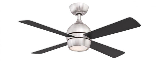 Kwad - 44" - Brushed Nickel with Light