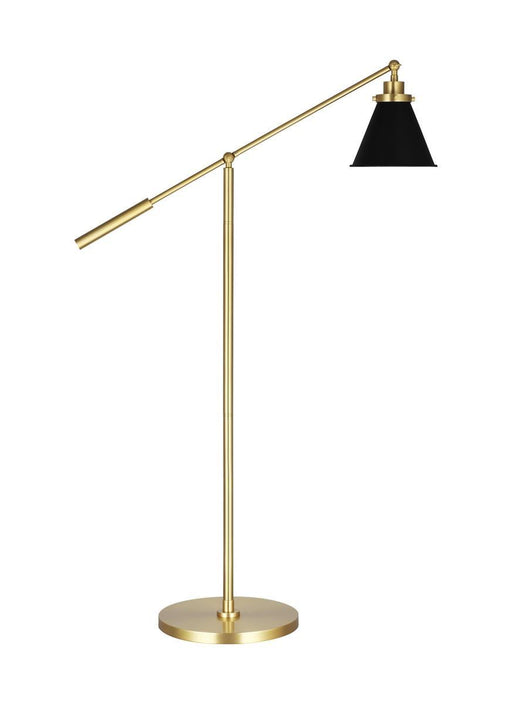 WELLFLEET CONE FLR LAMP MBKBBS