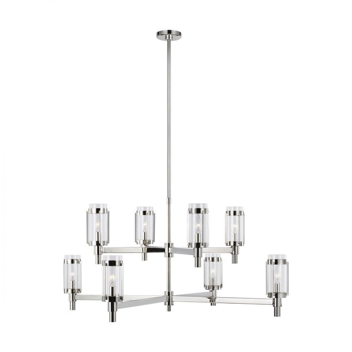 FLYNN 8L CHANDELIER PN