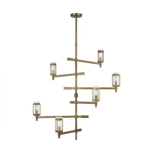 FLYNN 6L CHANDELIER TWB