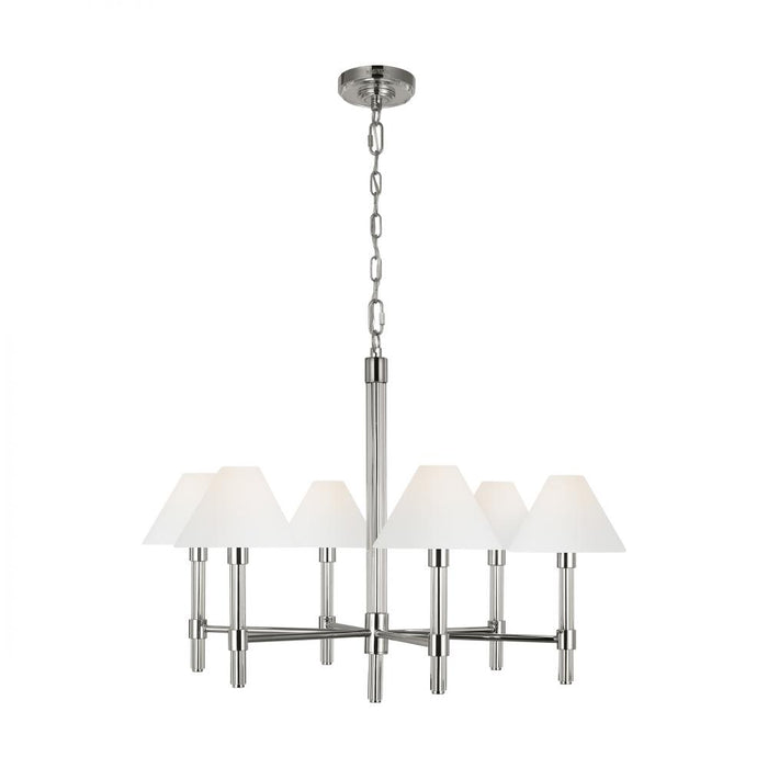 ROBERT 6L CHANDELIER PN