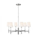 CAPRI 6L CHANDELIER PN