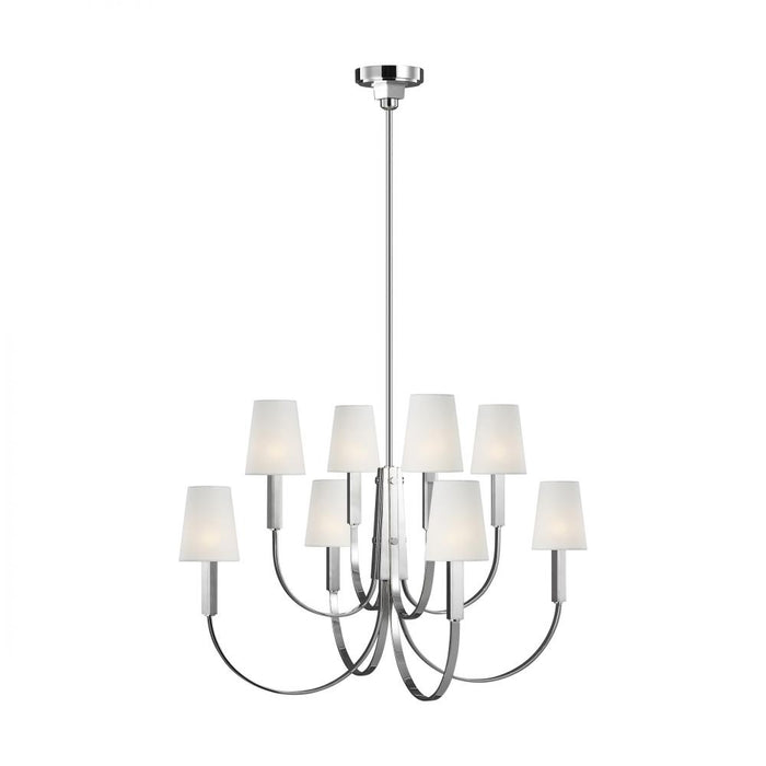 LOGAN 8L CHANDELIER PN