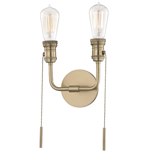 2 LIGHT WALL SCONCE