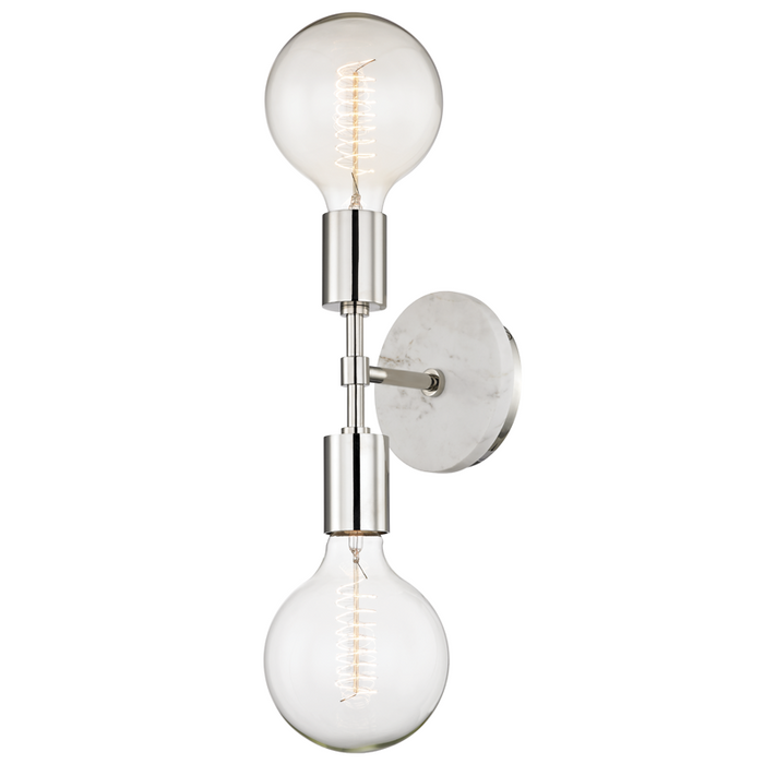 2 LIGHT WALL SCONCE