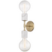 2 LIGHT WALL SCONCE