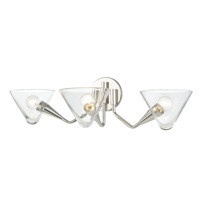 3 LIGHT WALL SCONCE