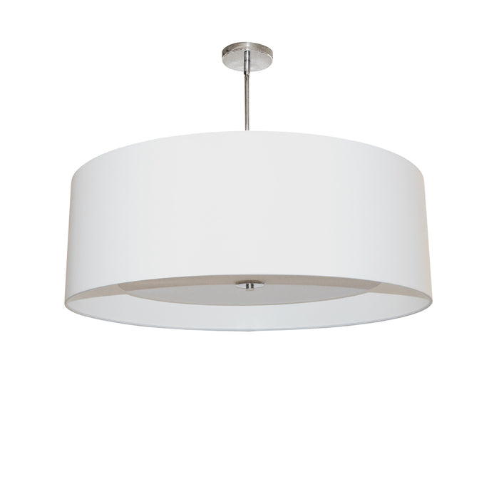 4LT Helena Pendant PC, White w/White Diffuser