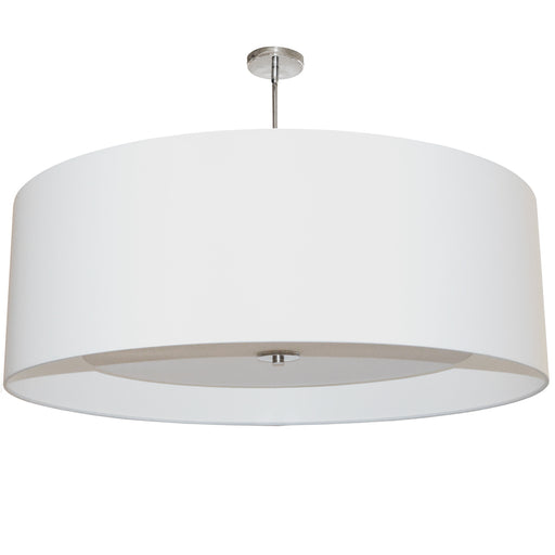 4LT Helena Pendant PC, White w/White Diffuser