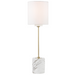 1 LIGHT TABLE LAMP WITH A MARBLE BASE