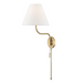 1 LIGHT WALL SCONCE WITH PLUG