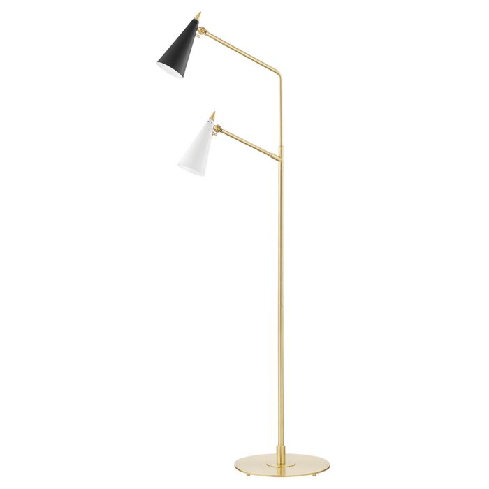 2 LIGHT FLOOR LAMP