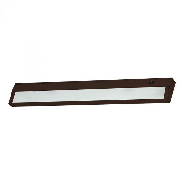 ZeeLite 4-Light Under-cabinet Light in Bronze with Diffused Glass