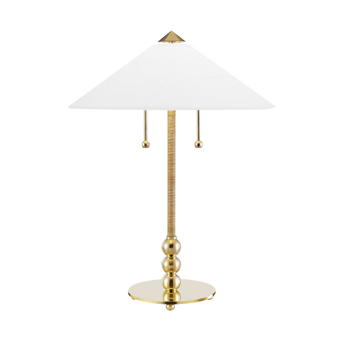 2 LIGHT TABLE LAMP