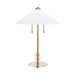 2 LIGHT TABLE LAMP