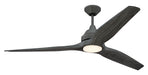 60" Ceiling Fan w/LED Light Kit, Blade Options