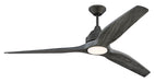 60" Ceiling Fan w/LED Light Kit, Blade Options