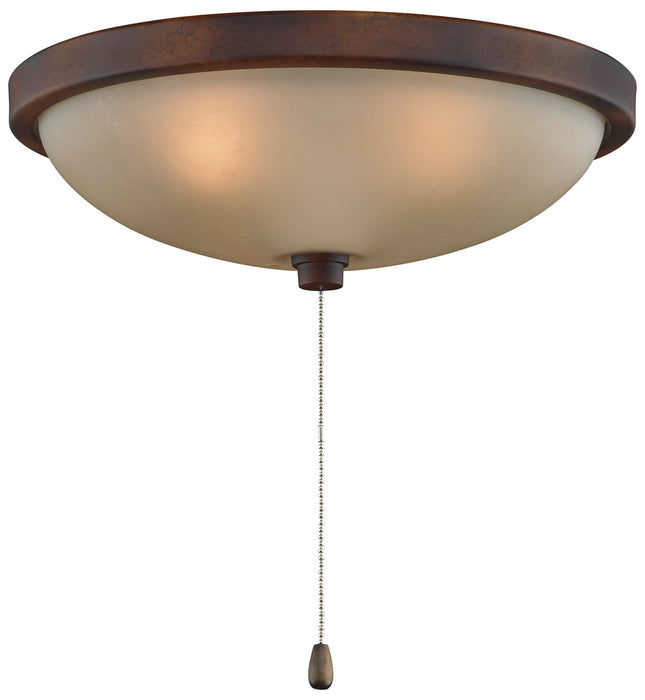 14" Low Profile Bowl Light Kit: Tortoise Shell