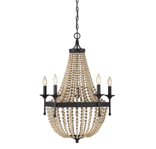 5-Light Chandelier in Oil Rubbed Bronze