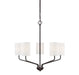 5-Light Chandelier in Oil Rubbed Bronze