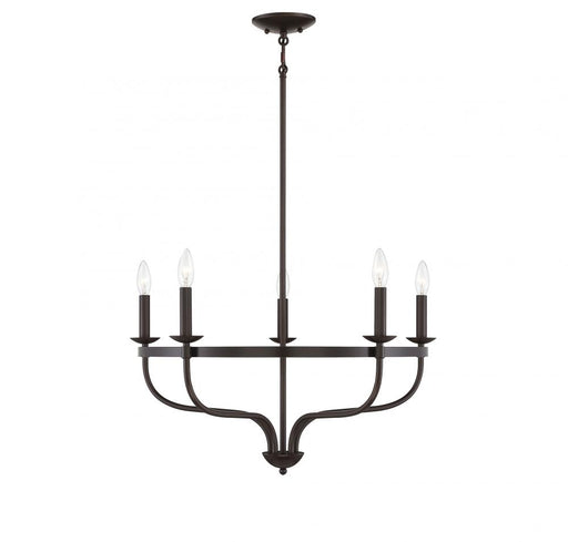 5-Light Chandelier in Oil Rubbed Bronze