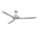 58" Ceiling Fan in Brushed Nickel