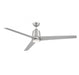 56" Ceiling Fan in Brushed Nickel