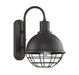 1-Light Outdoor Wall Sconce in Oil Rubbed Bronze