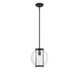 1-Light Outdoor Hanging Lantern in Oil Rubbed Bronze