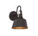 1-Light Outdoor Wall Sconce in Oil Rubbed Bronze