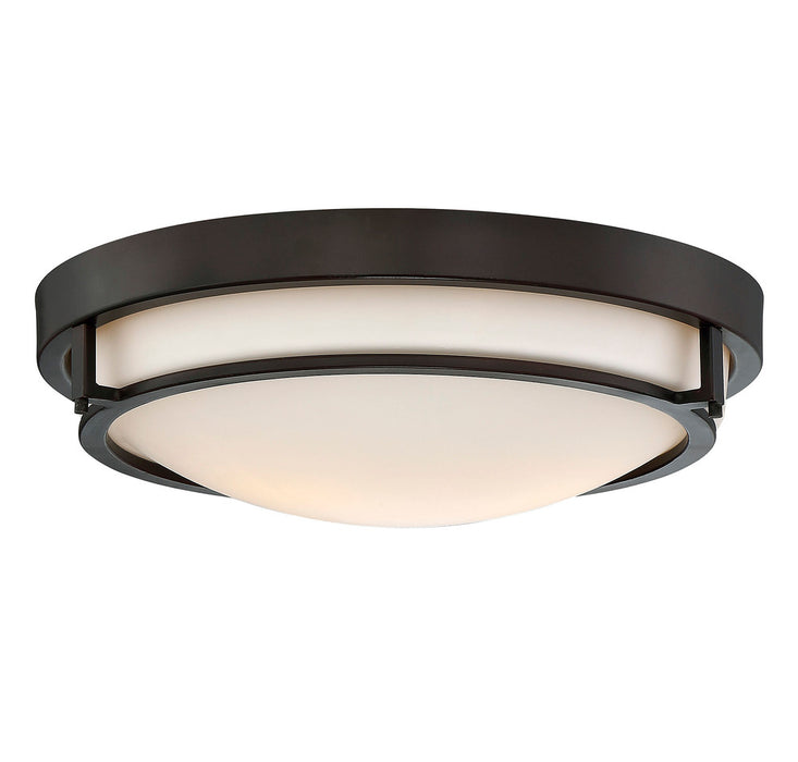 2-Light Ceiling Light in Oil Rubbed Bronze