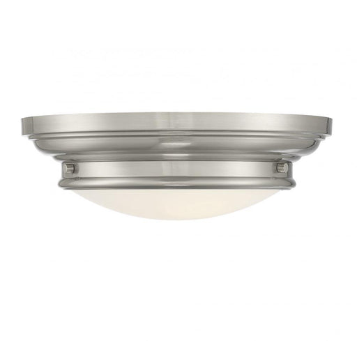 2-Light Ceiling Light in Brushed Nickel