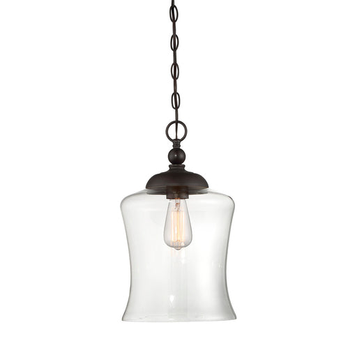 1-Light Mini Pendant in Oil Rubbed Bronze