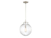 1-Light Mini Pendant in Polished Nickel