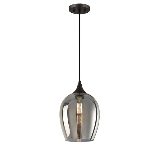 1-Light Mini Pendant in Oil Rubbed Bronze